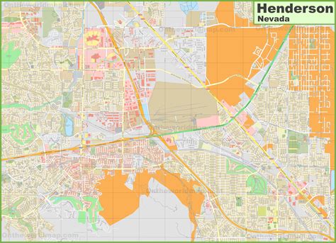 Map Of Henderson Nv - Map Pasco County