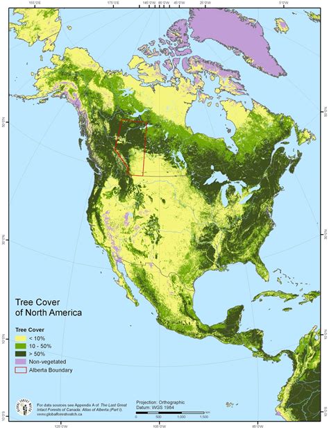 North America's Natural Treasures - Vivid Maps