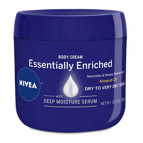 NIVEA Essentially Enriched Body Cream for Dry Skin and Very Dry Skin ...