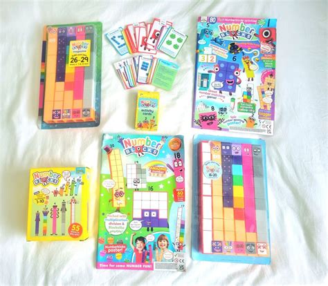 Numberblocks Large Bundle Gift Set Magazines and Toys Stickers ...