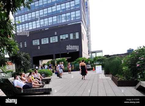 The High Line Park in Manhattan, New York Stock Photo - Alamy