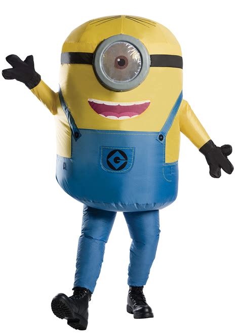 Buy Rubie's Adult Inflatable Minion Stuart Costume, Minion Inflatable ...