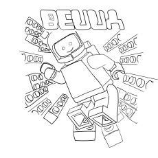 Benny Lego Movie 2 Coloring Pages Coloring Pages