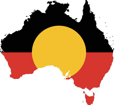 Australian Aboriginal Flag - ClipArt Best