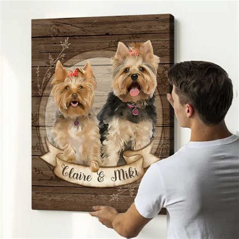 Pet Pictures On Canvas, Custom Pet Portrait Canvas - Best Personalized ...