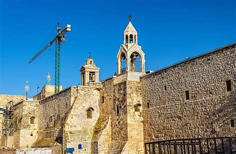 Church Of The Nativity - Birthplace Of Jesus In Bethlehem, Palestine ...