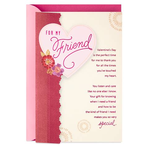 For My Friend Valentine's Day Card - Greeting Cards - Hallmark ...