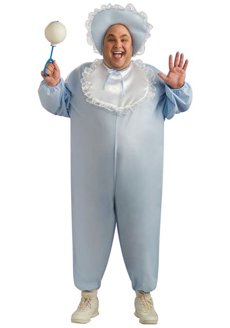 Adult Baby Boy Plus Size Costume 1X