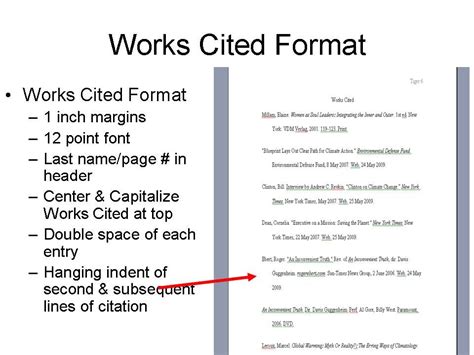 mla citation template | ... Works Cited Page (MLA) - Writing Commons ...