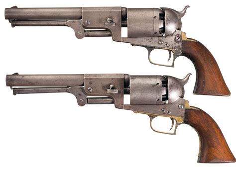 Extremely Scarce Pair of Colt First Model Dragoon Revolvers | Rock ...