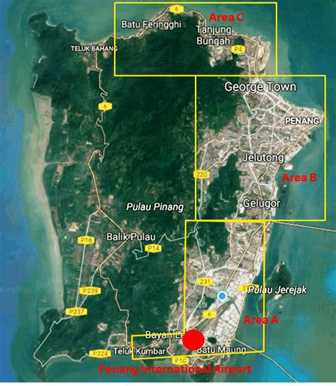 penang map | Travelsmart Vacation