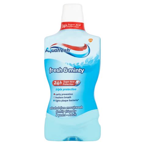 Aquafresh Extra Fresh liquid mouthwash 500ml - online shop Internet ...