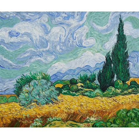 Handmade Canvas art online Vincent Van Gogh oil paintings Landscapes ...