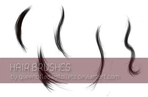 100 Free Curly Hair Brushes for Photoshop Users | DesignBeep