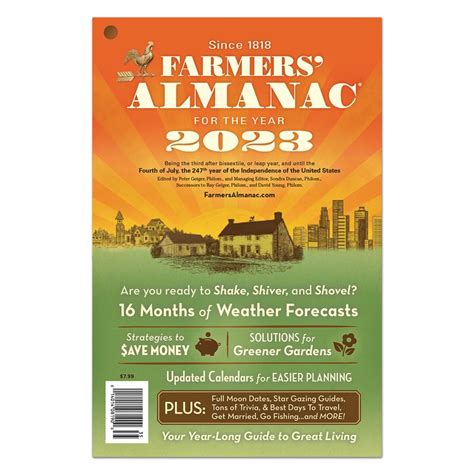 2023 Farmers' Almanac - Farmers' Almanac Store