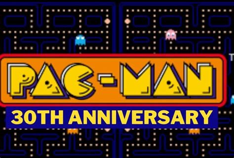 Pacman 30th anniversary : Google doodle pacman