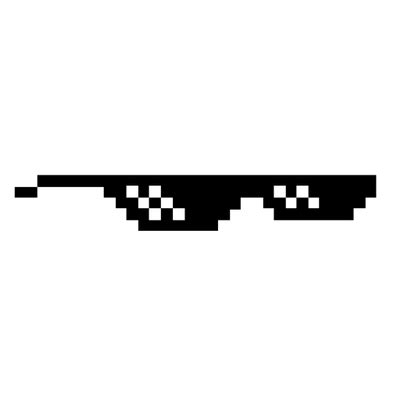 Thug Life Cool Glasses transparent PNG - StickPNG