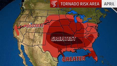 US peak of tornado season approaches: April, May and June are most ...