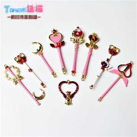 CARDCAPTOR SAKURA KINOMOTOSAKURA Sailor Moon handwand Magic Staff ...