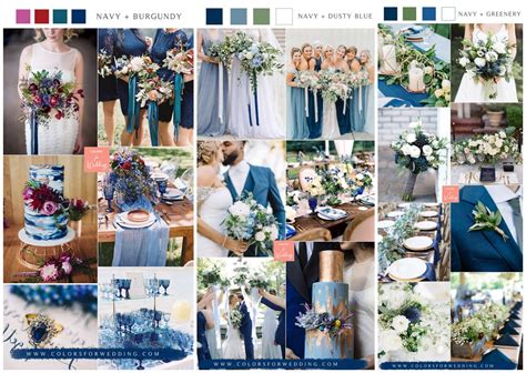 Top 20 Navy Blue Wedding Color Combo Ideas 2024