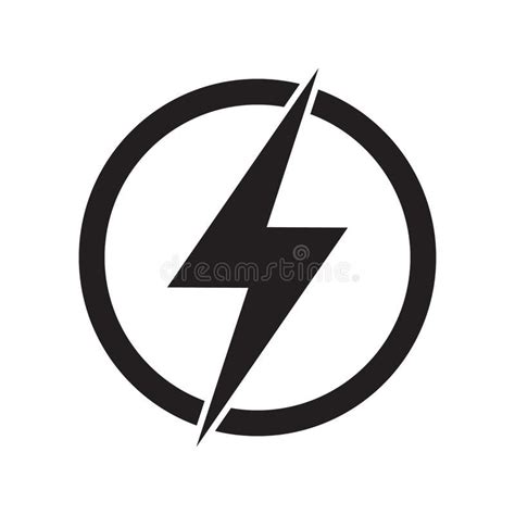 Lightning, electric power vector logo design element. Energy and ...