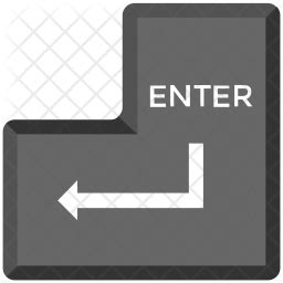 Enter key Icon - Download in Flat Style