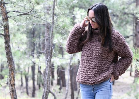 Cozy Sherpa Pullover Knitting Pattern – Mama In A Stitch