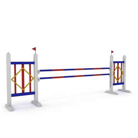 Horse Jumping Obstacles 3D model | CGTrader