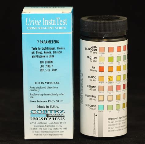 Urine Reagent Strips, Urine Protein Test Strips - RapidTest