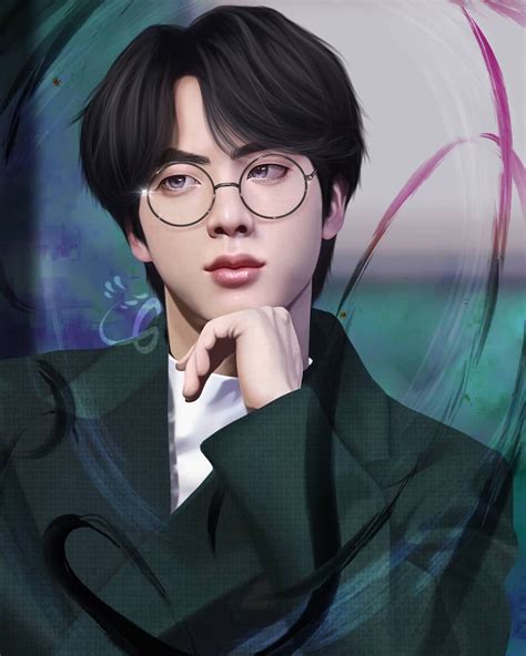 JIN FANART . Whaoa it's been a long time Jin or should i say..... Harry ...