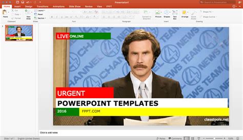 Using a Free Breaking News Generator to Make an Engaging PowerPoint Slide