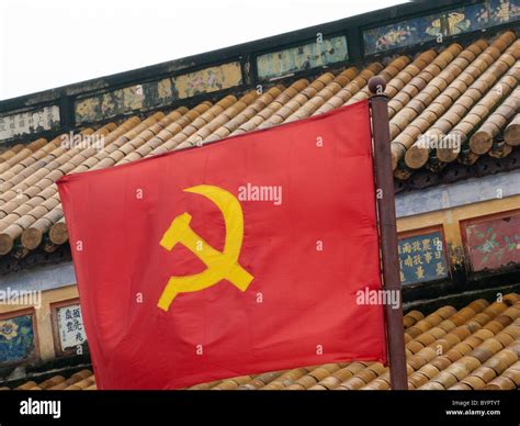 Communist flag hi-res stock photography and images - Alamy