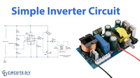 Simple Inverter Circuit Using 555 Timer