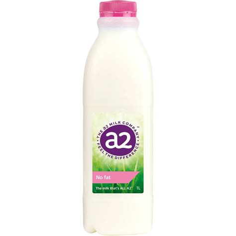 A2 Milk No Fat 1l | Woolworths