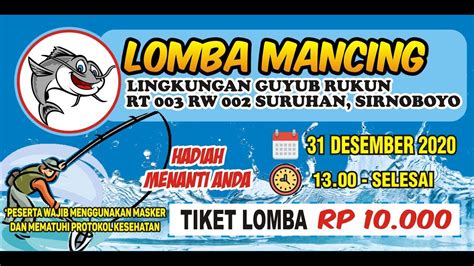 Lomba Mancing Ikan Lele Di Parit Seru - YouTube