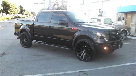 2013 Ford F150 Black Rims