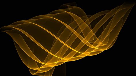 Yellow Swirl Wave HD Abstract Wallpapers | HD Wallpapers | ID #39939