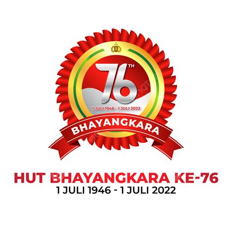 รูปLogo Hut Bhayangkara Ke 76 ตาฮัน 2022 PNG , Hut Bhayangkara Ke 76 ...