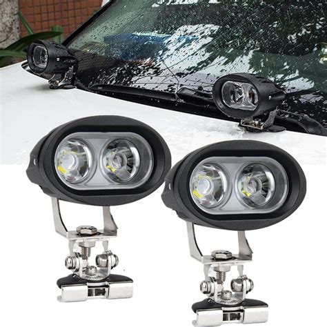 Universal Car Accessories 4D 20W Led Spotlights With A Pillar Work ...