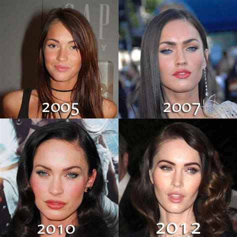 The Transformation Of Megan Fox, 2005 - 2012