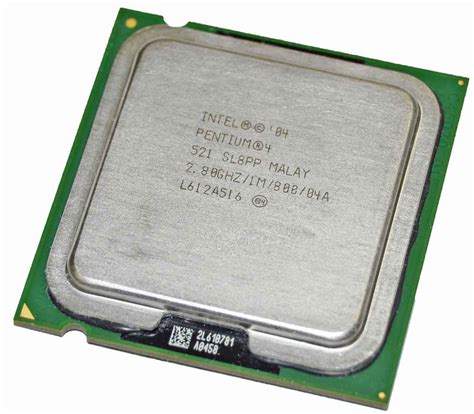 Intel BX80547PG2800EK - 2.80Ghz 800Mhz 1MB Cache LGA775 Intel Pentium 4 ...