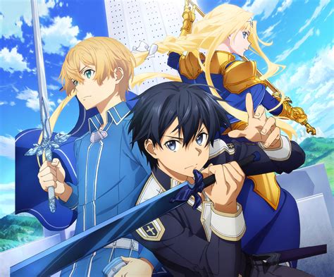 Sword Art Online Alicization Trio - 4K Ultra HD Wallpaper