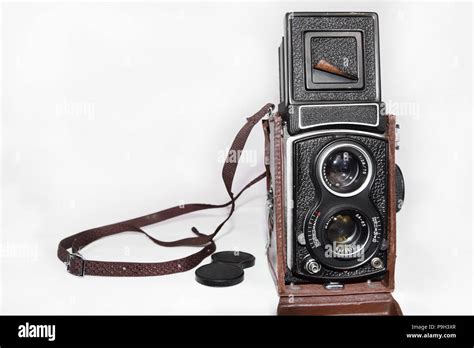 Vintage Camera - Old Fashioned Antique Box Camera, Isolated Object ...