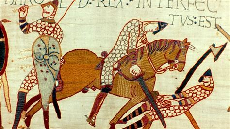 Bayeux Tapestry to be displayed in Britain | Bayeux tapestry, Bayeaux ...