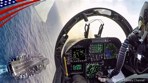 Top Gun Fighter Jet [F/A-18 Super Hornet] Impressive Cockpit View - YouTube