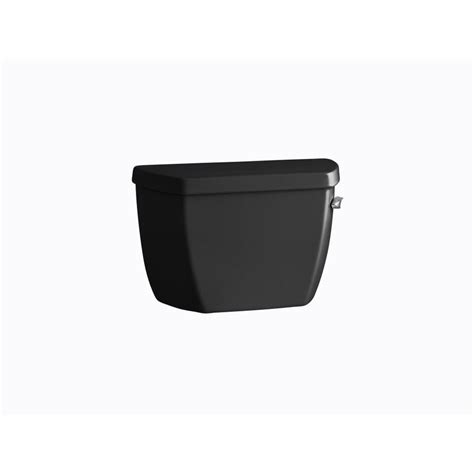 KOHLER Highline Black Single-Flush High-Efficiency Toilet Tank at Lowes.com