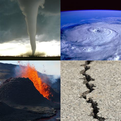 Natural Disasters Collage