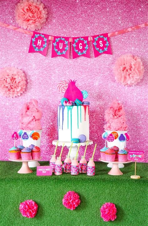 Trolls Birthday Party Inspiration