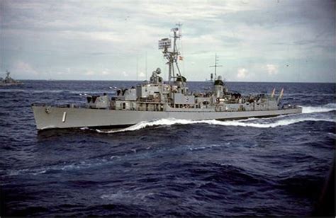 USN - “USS GYATT” (DDG 1) Was a Modified Gearing Class Destroyer, the ...