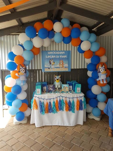 Bluey And Bingo Birthday Decorations